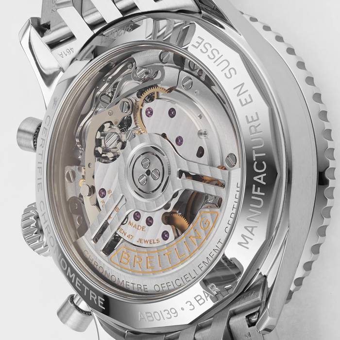 Montre Breitling Navitimer B01 Chronograph 41 Acier inoxydable AB0139211G1A1 – Image 4