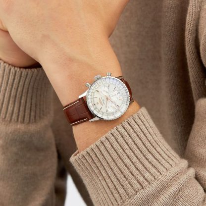 Montre Breitling Navitimer B01 Chronograph 41 Acier inoxydable AB0139211G1P1 – Image 2