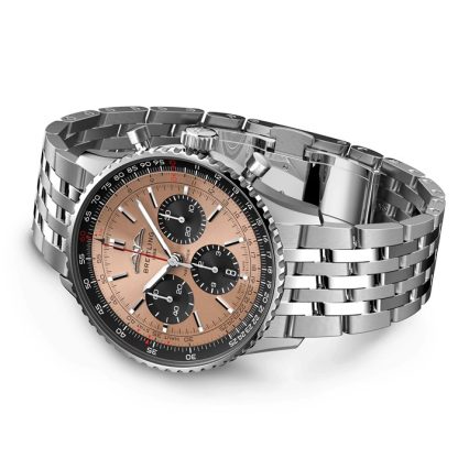 Montre Breitling Navitimer B01 Chronograph 43 Acier inoxydable AB0138241K1A1 – Image 3