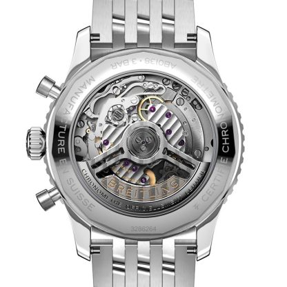 Montre Breitling Navitimer B01 Chronograph 43 Acier inoxydable AB0138241K1A1 – Image 4