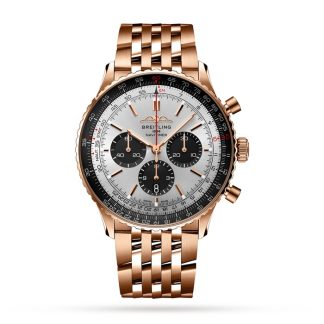 Montre Breitling Navitimer B01 Chronograph 46 18k Red Gold RB0137241G1R1