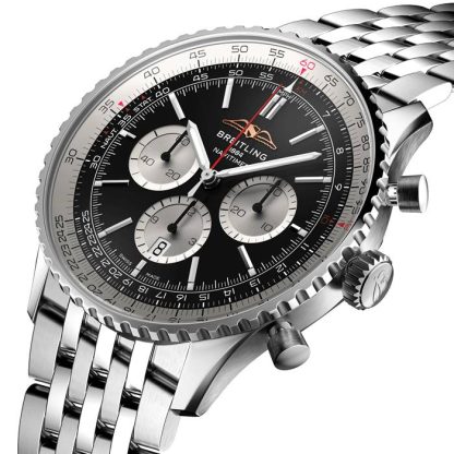 Montre Breitling Navitimer B01 Chronograph 46 Acier inoxydable AB0137211B1A1 – Image 2