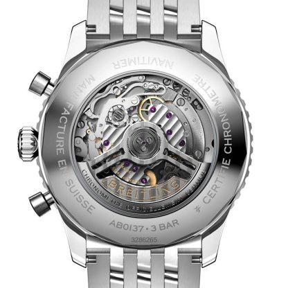 Montre Breitling Navitimer B01 Chronograph 46 Acier inoxydable AB0137211B1A1 – Image 4