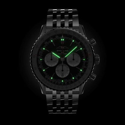 Montre Breitling Navitimer B01 Chronograph 46 Acier inoxydable AB0137211B1A1 – Image 5