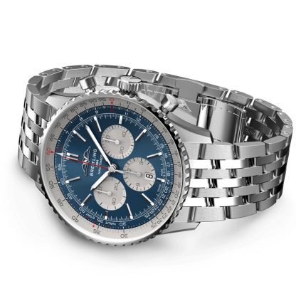 Montre Breitling Navitimer B01 Chronograph 46 Acier inoxydable AB0137211C1A1 – Image 3