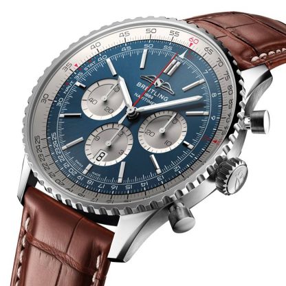 Montre Breitling Navitimer B01 Chronograph 46 Acier inoxydable AB0137211C1P1 – Image 3