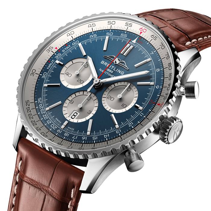 Montre Breitling Navitimer B01 Chronograph 46 Acier inoxydable AB0137211C1P1 – Image 3