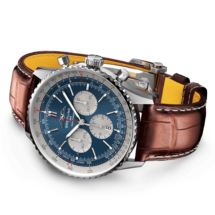 Montre Breitling Navitimer B01 Chronograph 46 Acier inoxydable AB0137211C1P1 – Image 4