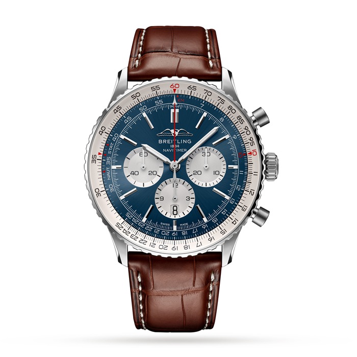 Montre Breitling Navitimer B01 Chronograph 46 Acier inoxydable AB0137211C1P1