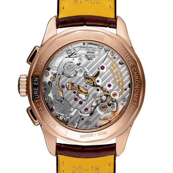 Montre Breitling Premier B09 Chronograph 40 18k Red Gold RB0930371G1P1 – Image 2