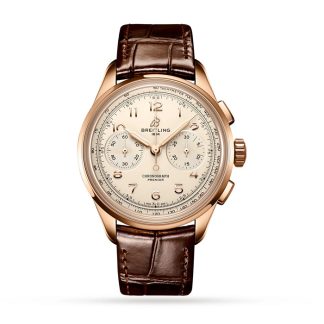 Montre Breitling Premier B09 Chronograph 40 18k Red Gold RB0930371G1P1