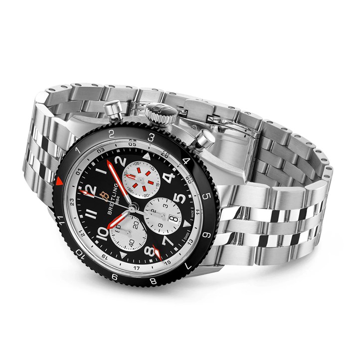 Montre Breitling Super AVI B04 Chronograph GMT 46 Mosquito YB04451A1B1A1 – Image 3