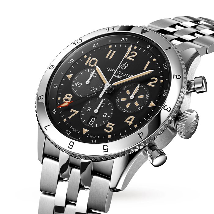 Montre Breitling Super AVI B04 Chronograph GMT 46 P-51 Mustang AB04453A1B1A1 – Image 2