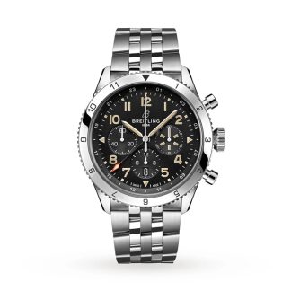 Montre Breitling Super AVI B04 Chronograph GMT 46 P-51 Mustang AB04453A1B1A1