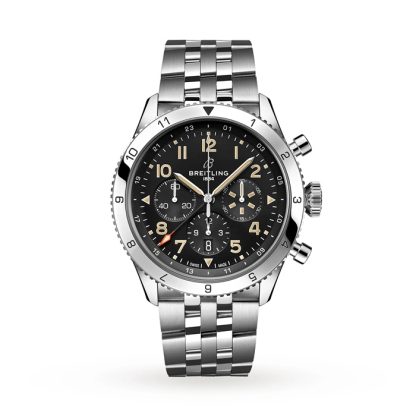 Montre Breitling Super AVI B04 Chronograph GMT 46 P-51 Mustang AB04453A1B1A1