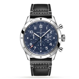 Montre Breitling Super AVI B04 Chronograph GMT 46 Tribute to Vought F4U Corsair AB04451A1C1X1