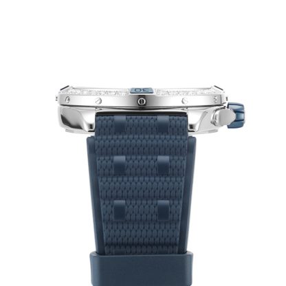 Montre Breitling Super Chronomat Automatic 38 Blue Rubber Strap A17356531C1S1 – Image 5