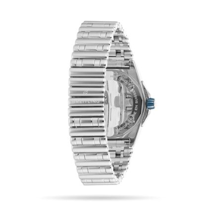 Montre Breitling Super Chronomat Automatic 38 Bracelet en acier inoxydable bleu A17356531C1A1 – Image 4