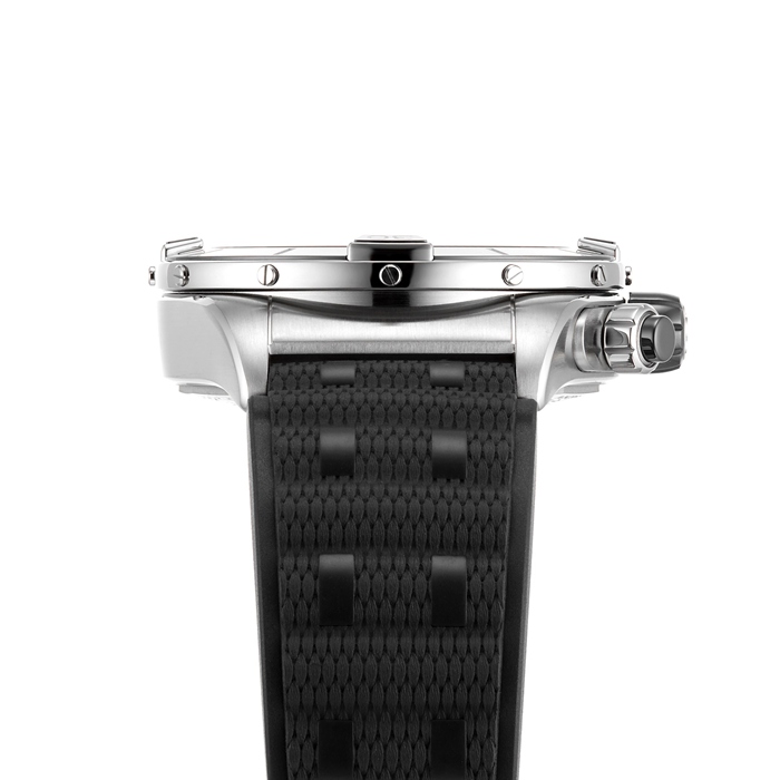 Montre Breitling Super Chronomat B01 44 Acier inoxydable bracelet caoutchouc AB0136251B1S1 – Image 5