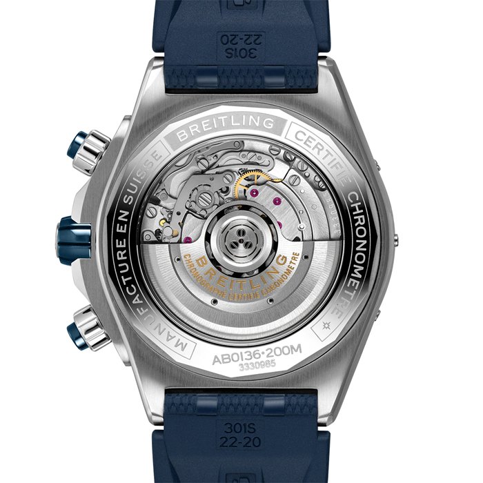 Montre Breitling Super Chronomat B01 44 Rubber Strap AB0136161C1S1 – Image 2