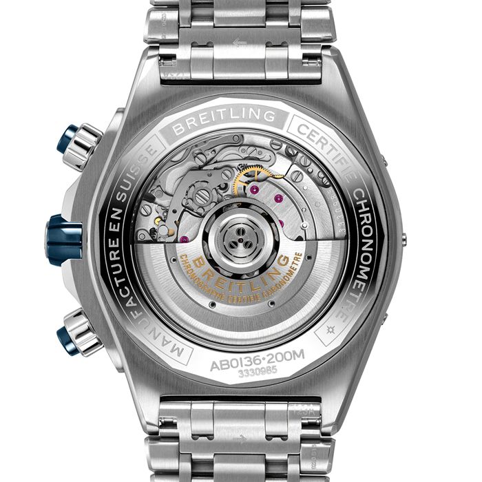 Montre Breitling Super Chronomat B01 44 en acier inoxydable AB0136161C1A1 – Image 2