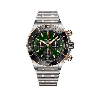 Montre Breitling Super Chronomat B01 44 en acier inoxydable et or rouge 18 carats UB0136251L1U1