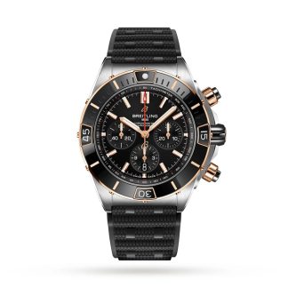 Montre Breitling Super Chronomat B01 44 en acier inoxydable et or rouge 18k UB0136251B1S1