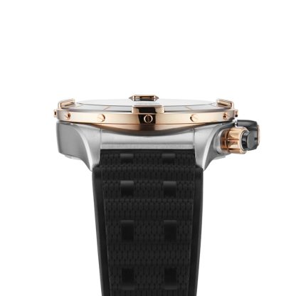 Montre Breitling Super Chronomat B01 44 en acier inoxydable et or rouge 18k - bracelet caoutchouc UB0136251L1S1 – Image 5
