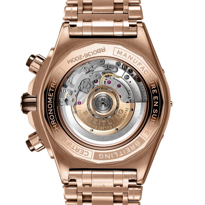 Montre Breitling Super Chronomat B01 44 en or rouge 18 carats RB0136E31Q1R1 – Image 2
