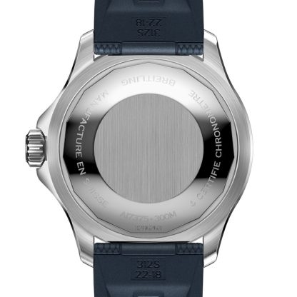 Montre Breitling Superocean Automatic 42 Acier inoxydable bracelet caoutchouc A17375E71G1S1 – Image 2