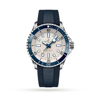 Montre Breitling Superocean Automatic 42 Acier inoxydable bracelet caoutchouc A17375E71G1S1