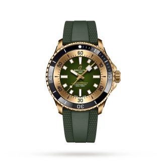 Montre Breitling Superocean Automatic 42 Bronze Rubber Strap N17375201L1S1