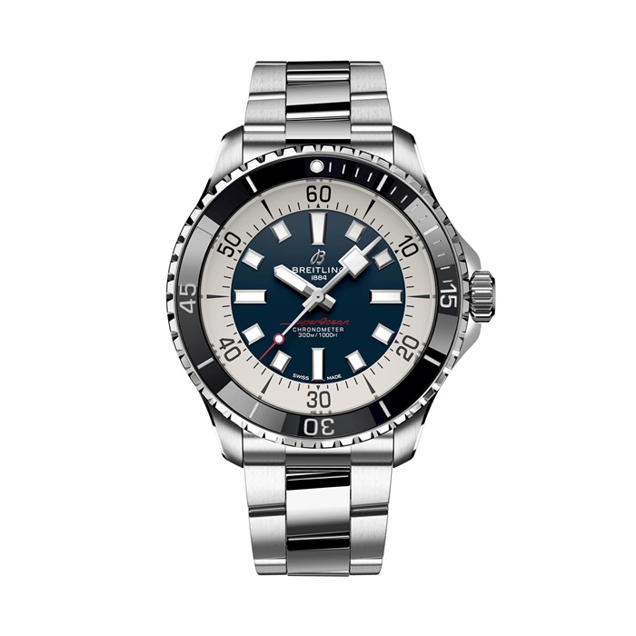 Montre Breitling Superocean Automatic 44 Acier inoxydable Bleu A17376211C1A1