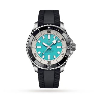 Montre Breitling Superocean Automatic 44 Acier inoxydable bracelet caoutchouc A17376211L2S1