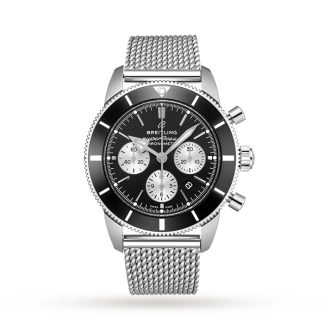 Montre Breitling Superocean Heritage B01 Chronograph 44 Acier inoxydable AB0162121B1A1