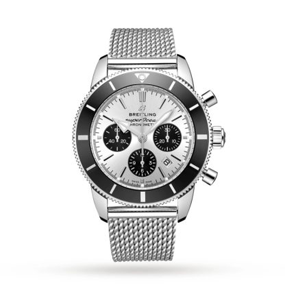 Montre Breitling Superocean Heritage B01 Chronograph 44 Acier inoxydable AB0162121G1A1