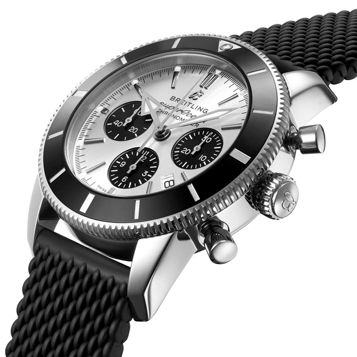 Montre Breitling Superocean Heritage B01 Chronograph 44 Acier inoxydable AB0162121G1S1 – Image 2