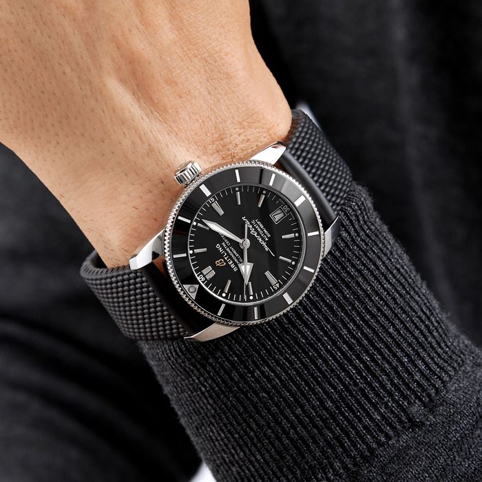 Montre Breitling Superocean Heritage B20 Automatic 42 en acier inoxydable AB2010121B1S1 – Image 5