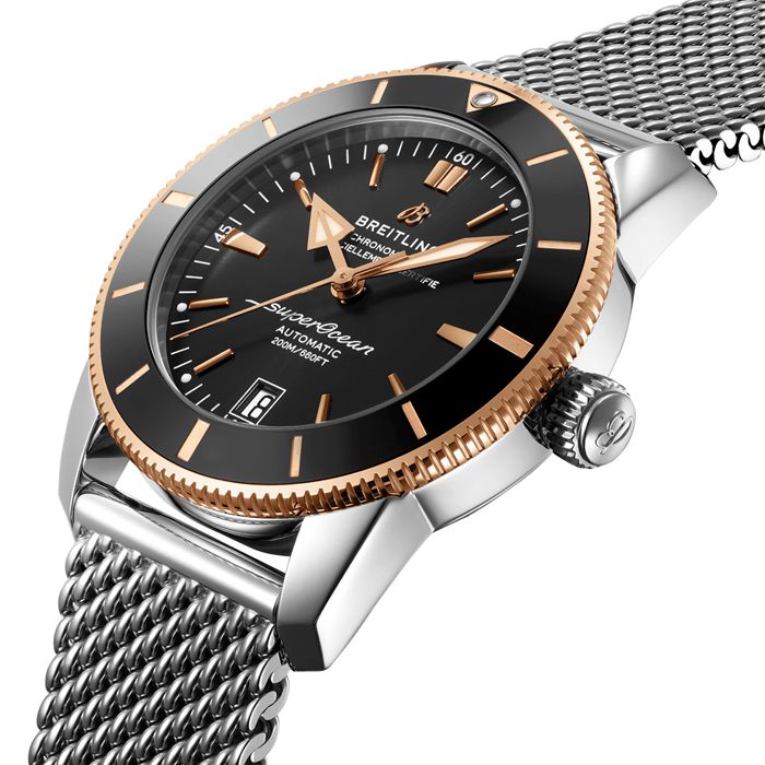 Montre Breitling Superocean Heritage B20 Automatic 42 en acier inoxydable UB2010121B1A1 – Image 2