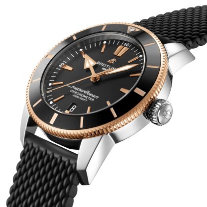 Montre Breitling Superocean Heritage B20 Automatic 44 Acier inoxydable et or rouge 18k UB2030121B1S1 – Image 2