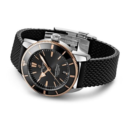 Montre Breitling Superocean Heritage B20 Automatic 44 Acier inoxydable et or rouge 18k UB2030121B1S1 – Image 3