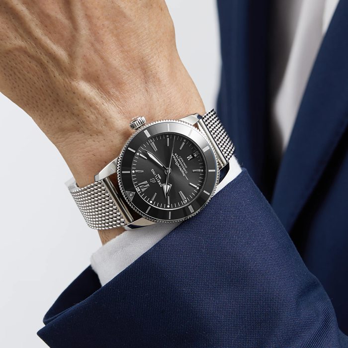 Montre Breitling Superocean Heritage B20 Automatic 44 Stainless Steel AB2030121B1A1 – Image 5