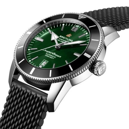 Montre Breitling Superocean Heritage B20 Automatic 46 Stainless Steel Rubber Strap AB2020121L1S1 – Image 2