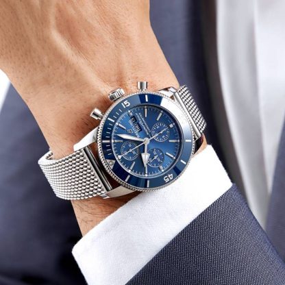 Montre Breitling Superocean Heritage Chronograph 44 Acier inoxydable A13313161C1A1 – Image 5