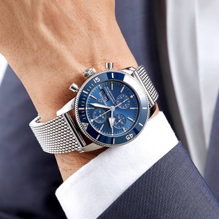 Montre Breitling Superocean Heritage Chronograph 44 Acier inoxydable A13313161C1A1 – Image 5