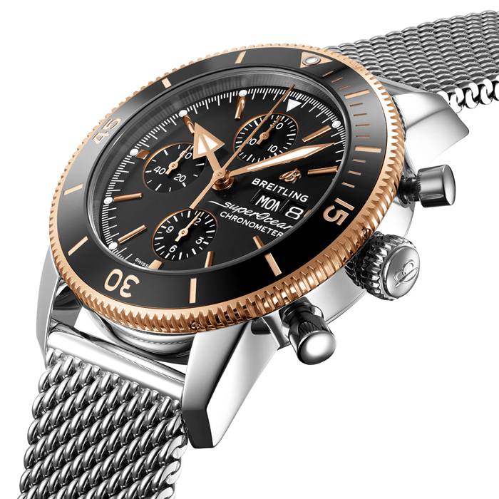 Montre Breitling Superocean Heritage Chronograph 44 Acier inoxydable U13313121B1A1 – Image 2