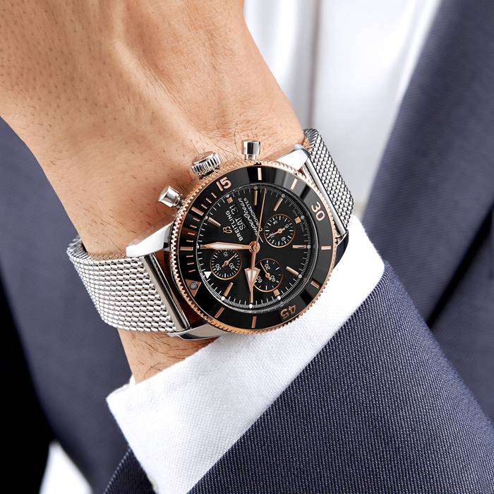 Montre Breitling Superocean Heritage Chronograph 44 Acier inoxydable U13313121B1A1 – Image 5