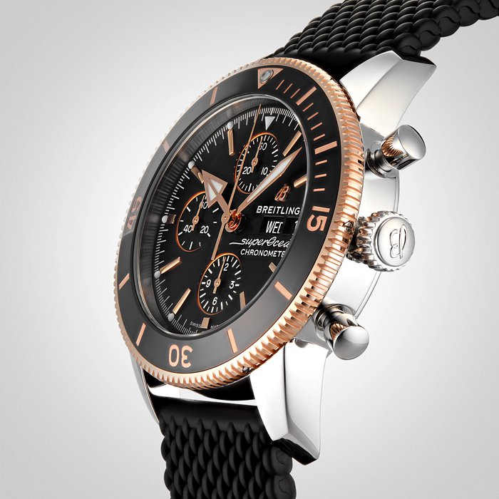 Montre Breitling Superocean Heritage Chronograph 44 Rubber Strap U13313121B1S1 – Image 5