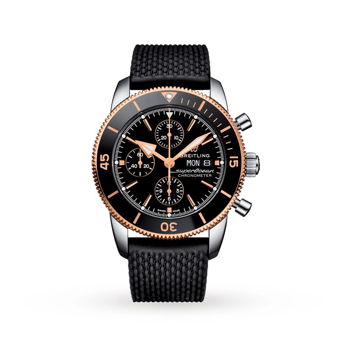 Montre Breitling Superocean Heritage Chronograph 44 Rubber Strap U13313121B1S1
