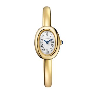 Montre Cartier Baignoire De Cartier Mini Modèle Mouvement à quartz Or Jaune 18K WGBA0050